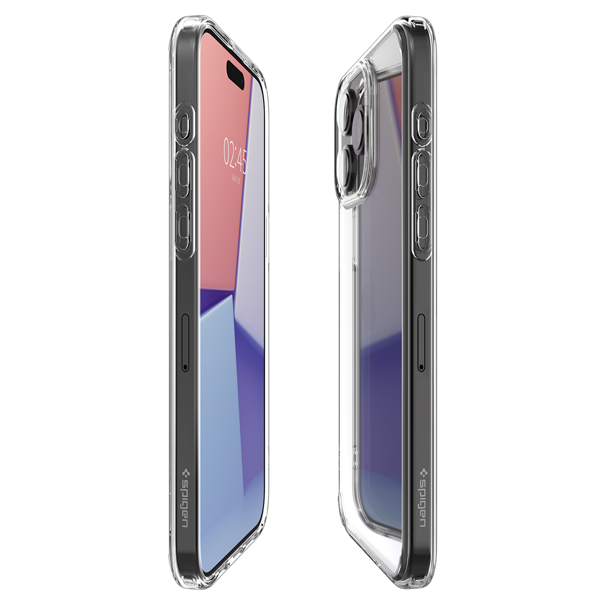Etui Spigen Crystal Hybrid do Apple iPhone 15 Pro Max, przezroczyste